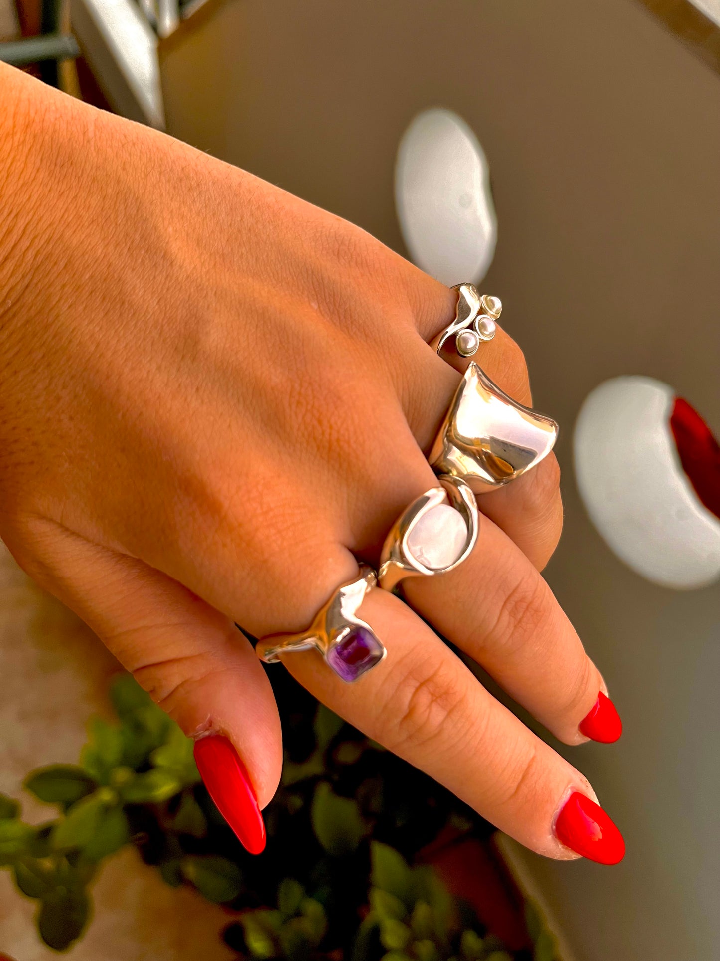 Mother of pearl | ring